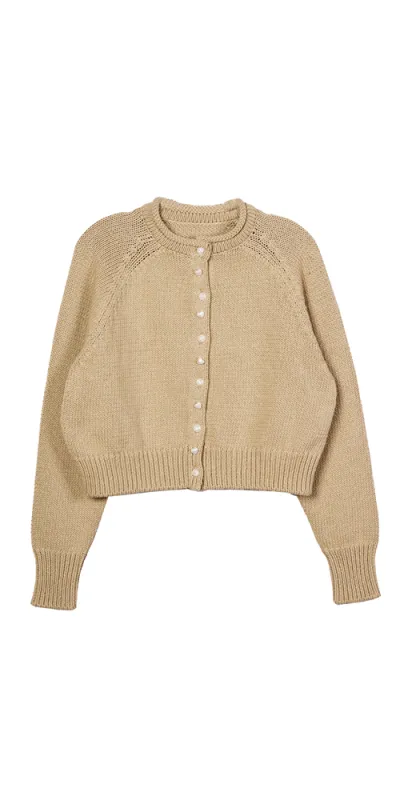Coletti Cardigan Khaki made by Ciao Lucia