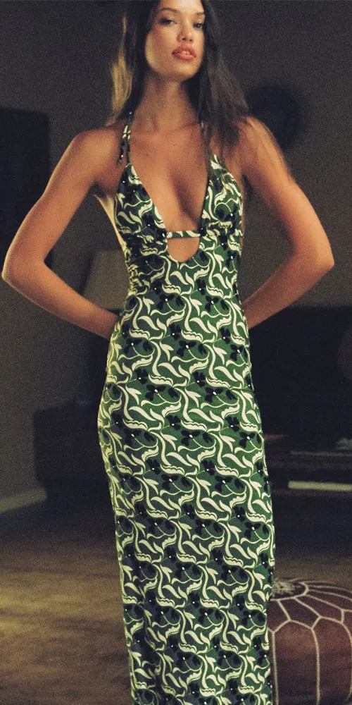 Emma Maxi Dress Veronica Floral sold by Maison Rogue product image thumbnail 2