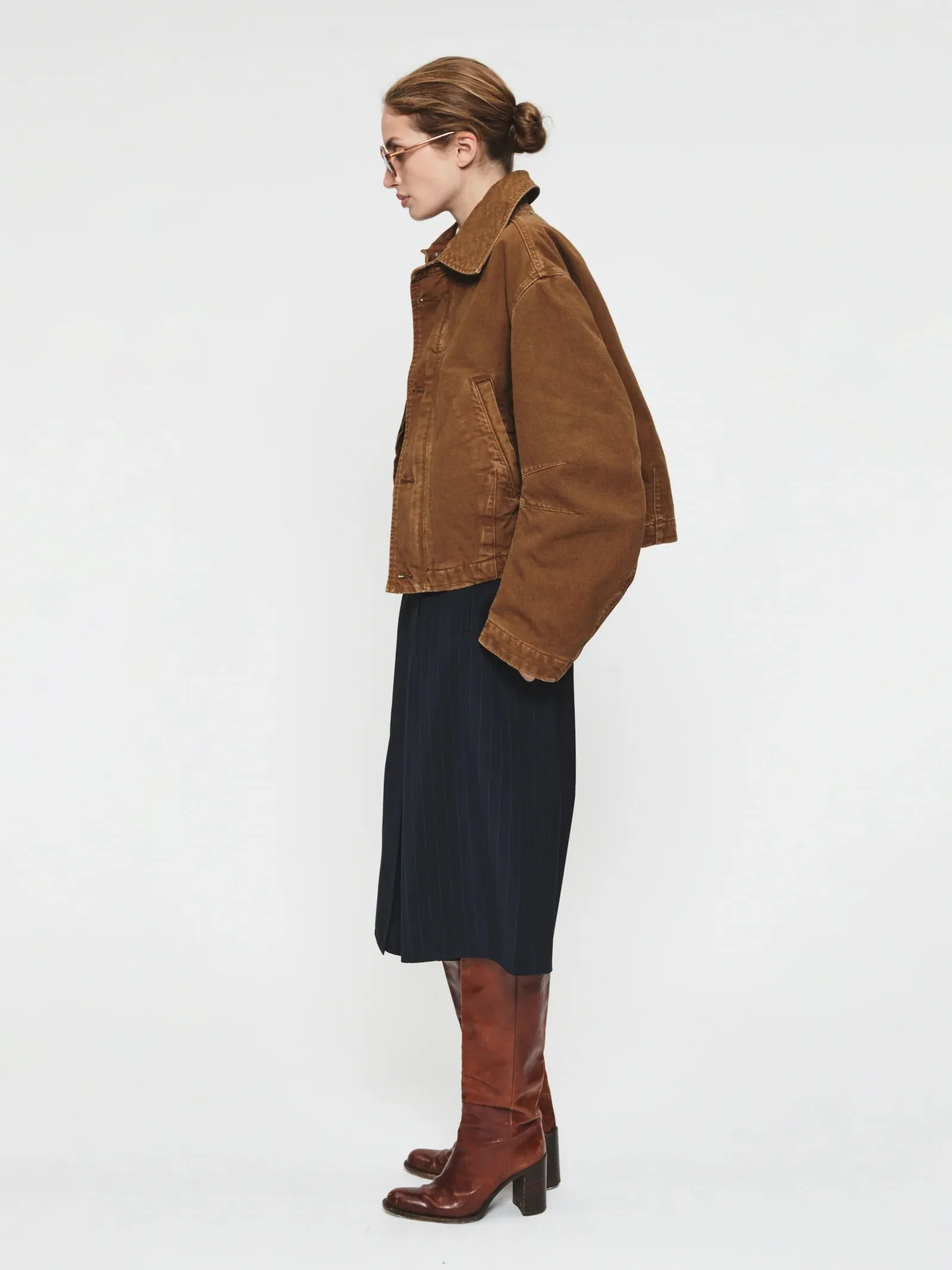 Flight Jacket Tobacco sold by Maison Rogue product image thumbnail 5