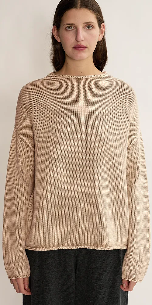 Lamis Washed Cotton Sweater sold by Maison Rogue product image thumbnail 2