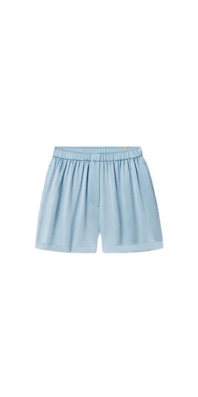 Washable Silk Boxer Short Arctic Sky sold by Maison Rogue