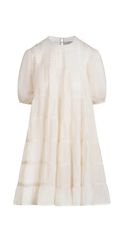 Estelle Dress Opaline sold by Maison Rogue