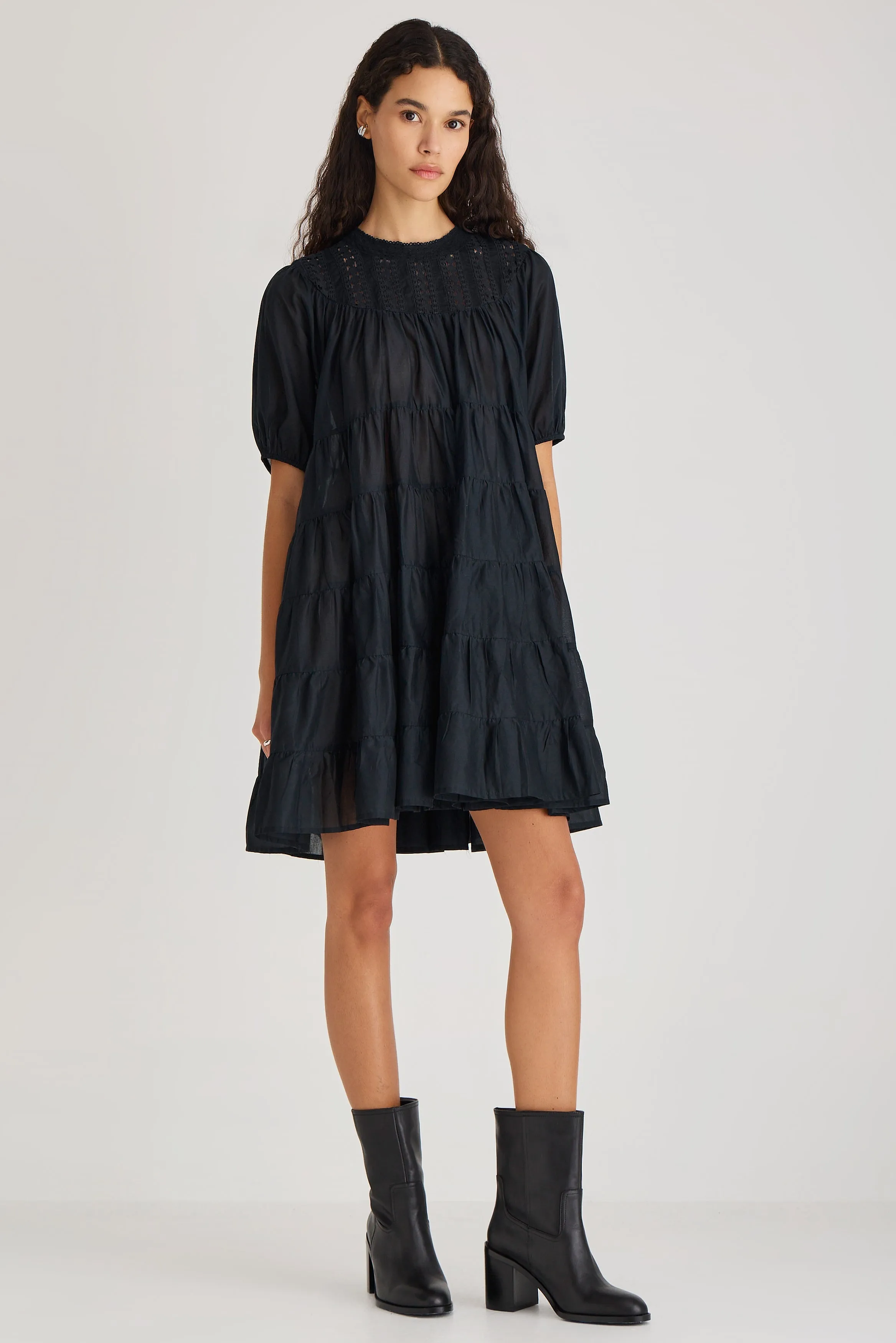 Estelle Dress Black sold by Maison Rogue product image thumbnail 4