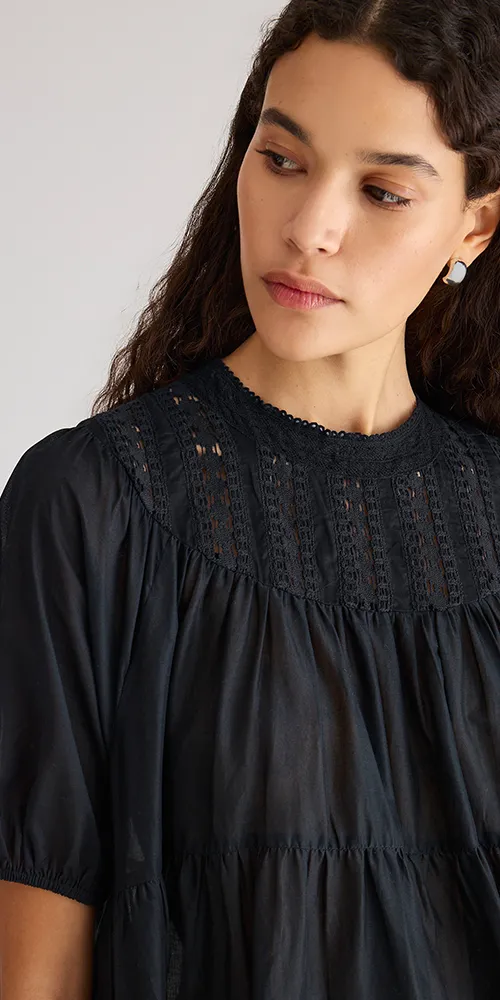 Estelle Dress Black sold by Maison Rogue product image thumbnail 2