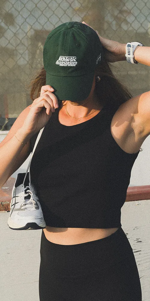 Organic Crop Tank Black sold by Maison Rogue product image thumbnail 2