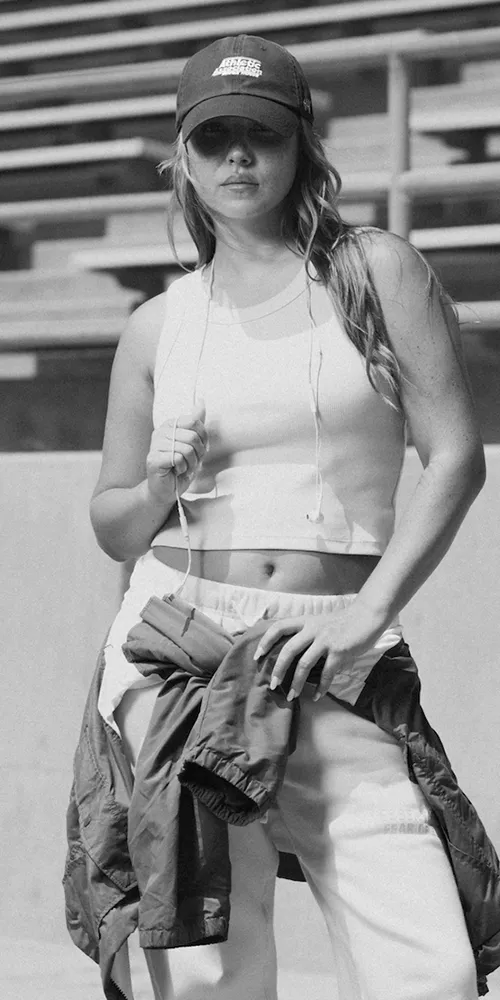 Organic Crop Tank Bone sold by Maison Rogue product image thumbnail 2