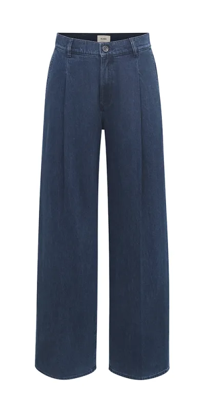 Isabel Aura Wide Leg Jeans Rain Storm sold by Maison Rogue