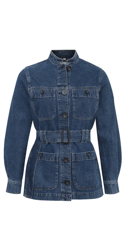 Utility Jacket Moon Lake sold by Maison Rogue