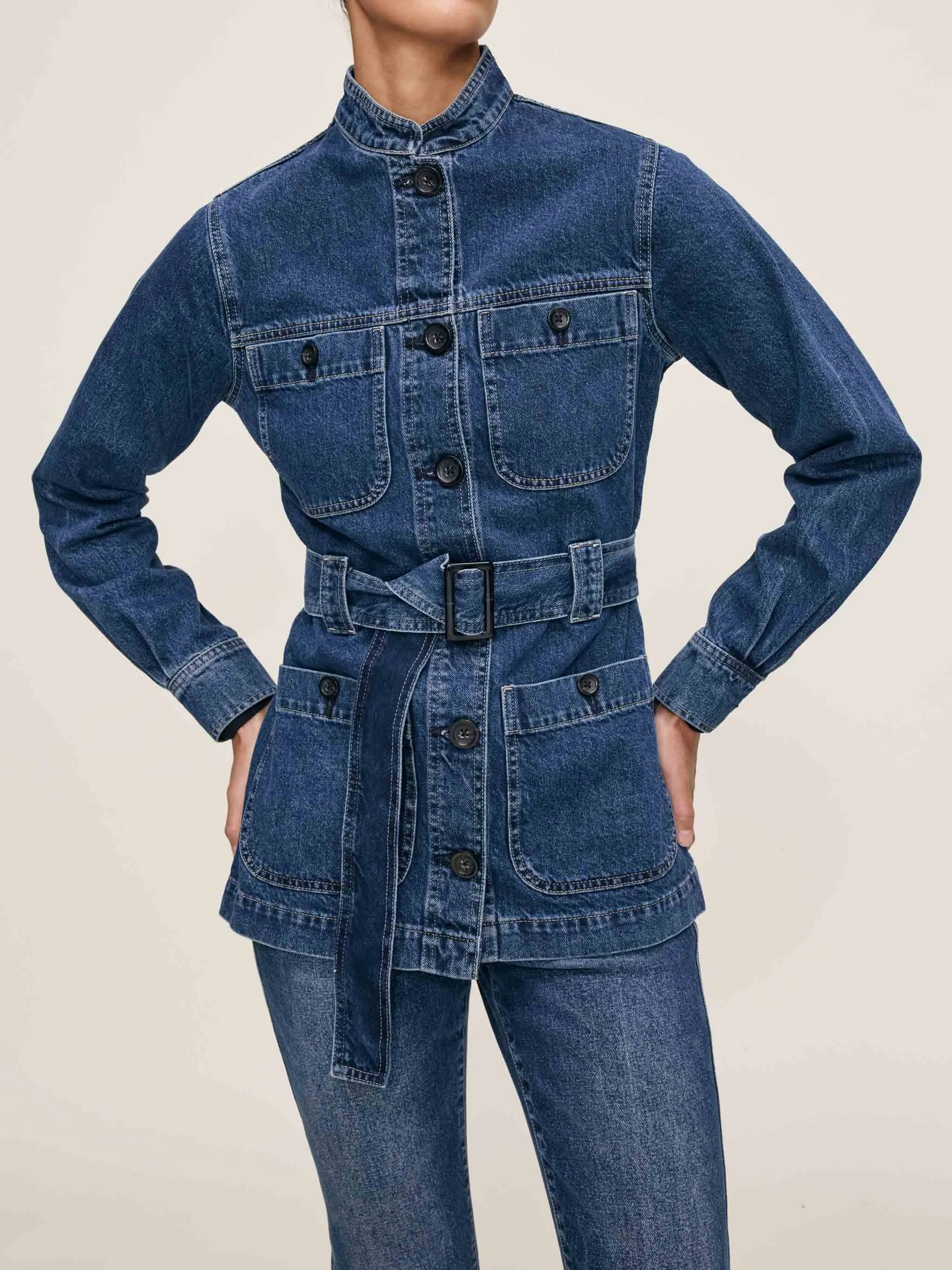 Utility Jacket Moon Lake sold by Maison Rogue product image thumbnail 3