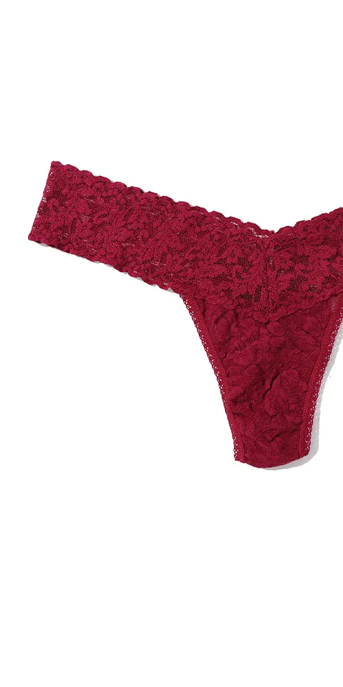 Signature Lace® Low Rise Gingerbread House Pack Dark Pomegranate Red sold by Maison Rogue product image thumbnail 2
