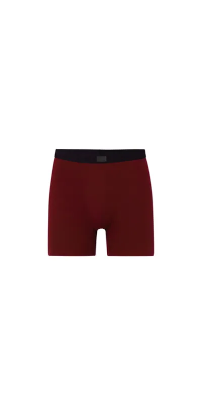 Soft Modal Rib Boyshort Calliope Wine sold by Maison Rogue