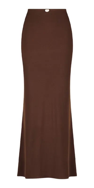 Arena Long Skirt with Pearl sold by Maison Rogue