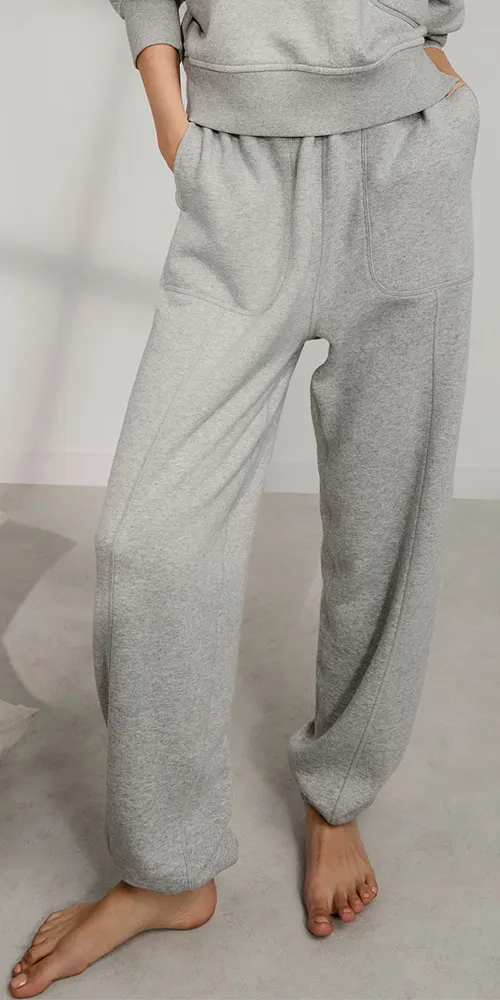 Silksweats™ Midweight Reversible Seamed Jogger sold by Maison Rogue