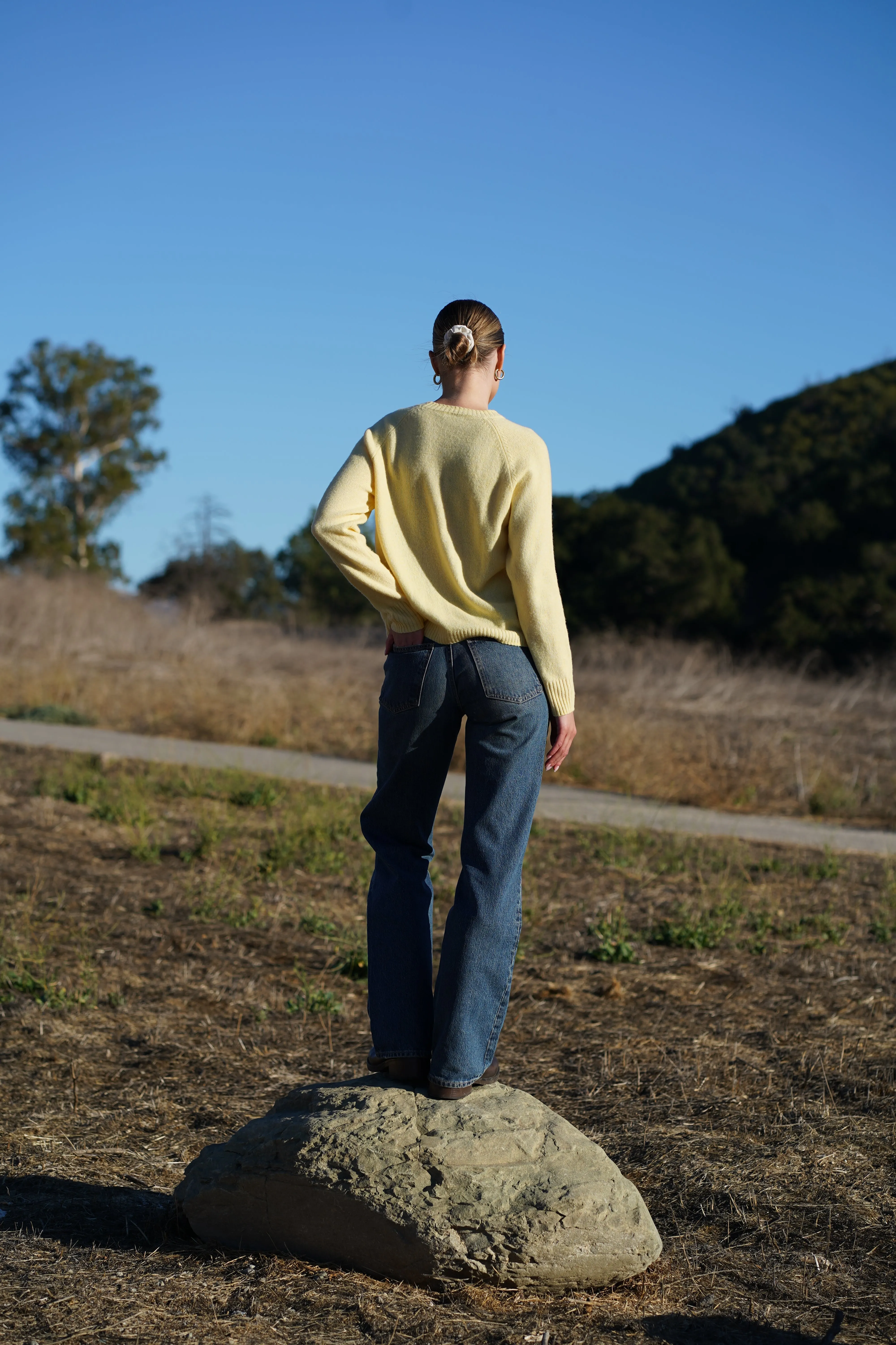 Nello Crewneck Sweater Yellow sold by Maison Rogue product image thumbnail 4