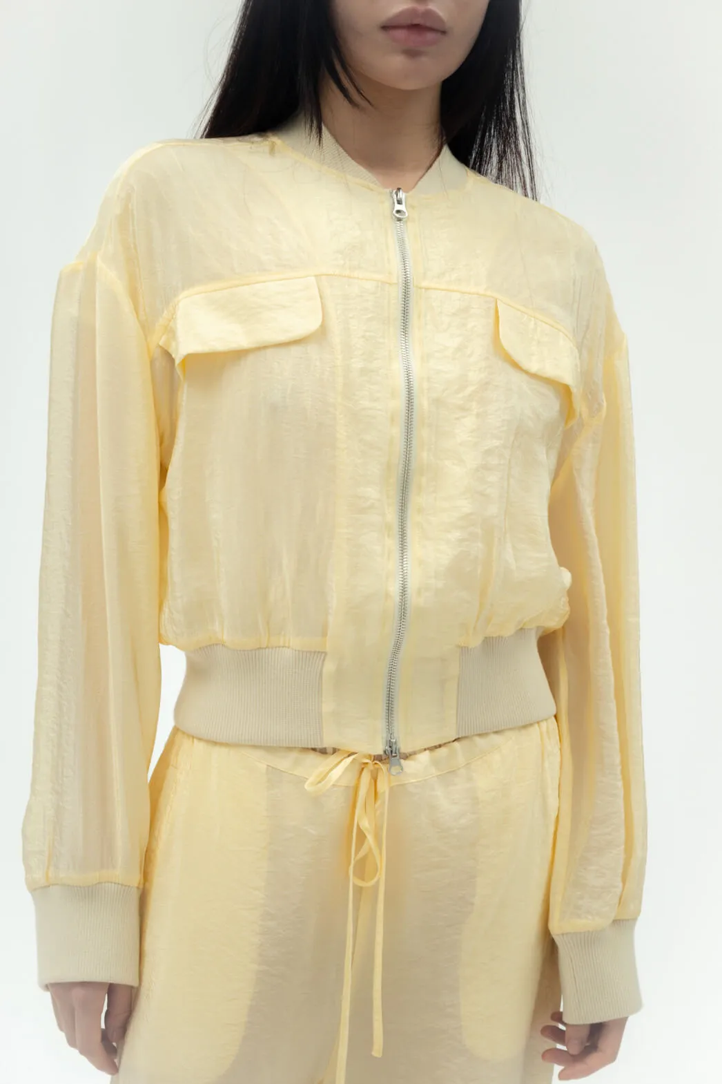 Fabio Voile Jacket Butter sold by Maison Rogue product image thumbnail 4
