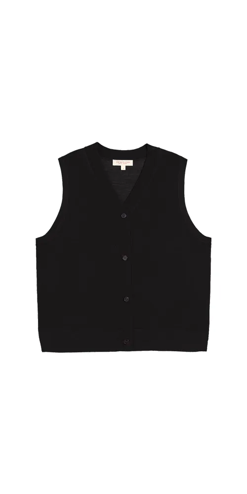 Ariya Superfine Merino Wool Vest sold by Maison Rogue