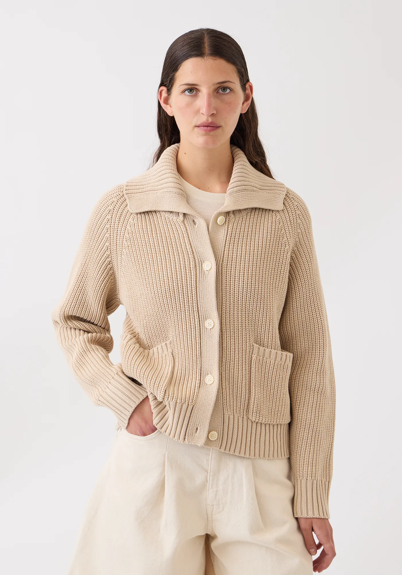 Parker Cotton Cardigan sold by Maison Rogue product image thumbnail 4