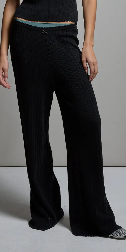 Paloma Pointelle Pant sold by Maison Rogue