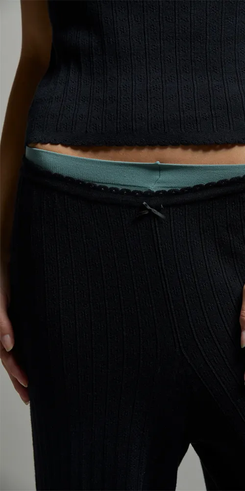 Paloma Pointelle Pant sold by Maison Rogue product image thumbnail 2