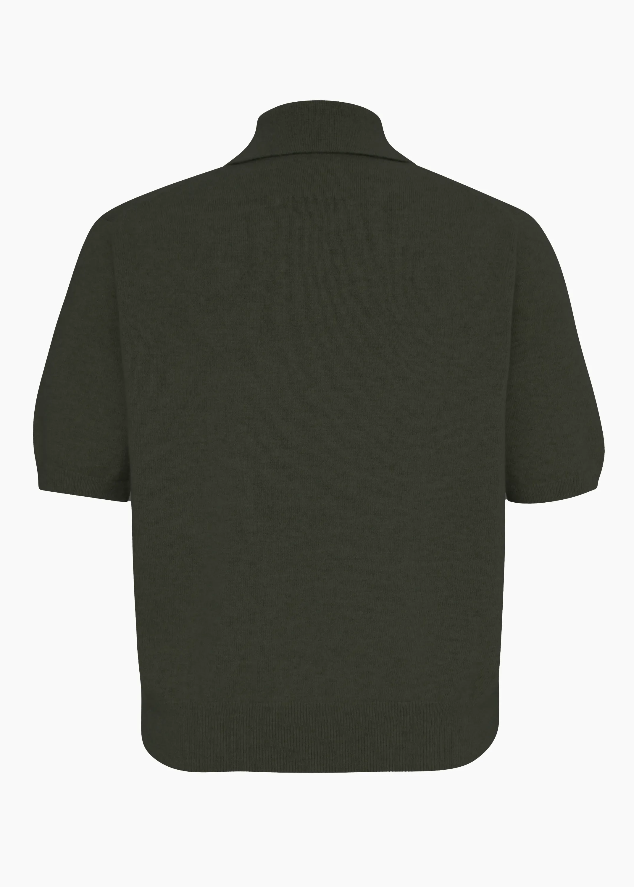 Dakota Cashmere Shirt Dark Olive sold by Maison Rogue product image thumbnail 5