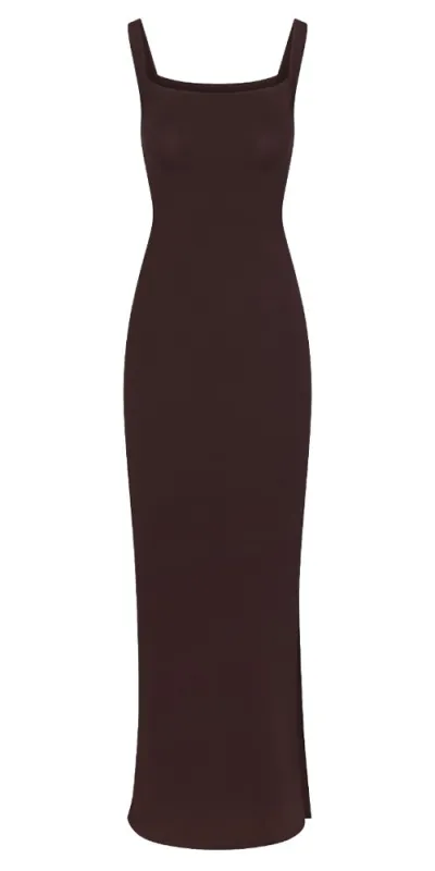 Square Neck Maxi Tank Dress made by Anemos