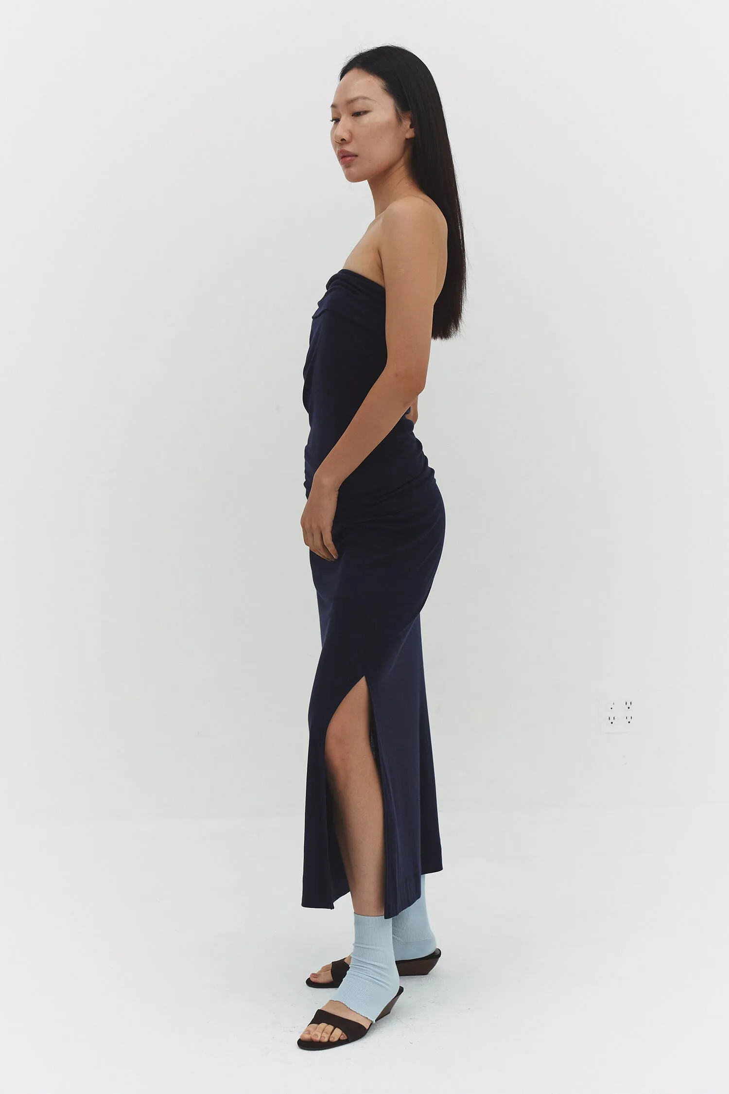 Sori Skirt Navy sold by Maison Rogue product image thumbnail 5
