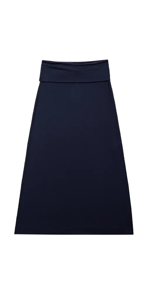 Sori Skirt Navy sold by Maison Rogue