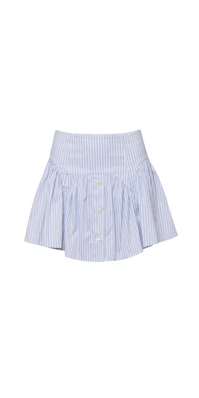 Poplin Garter Skort made by Fleur du Mal