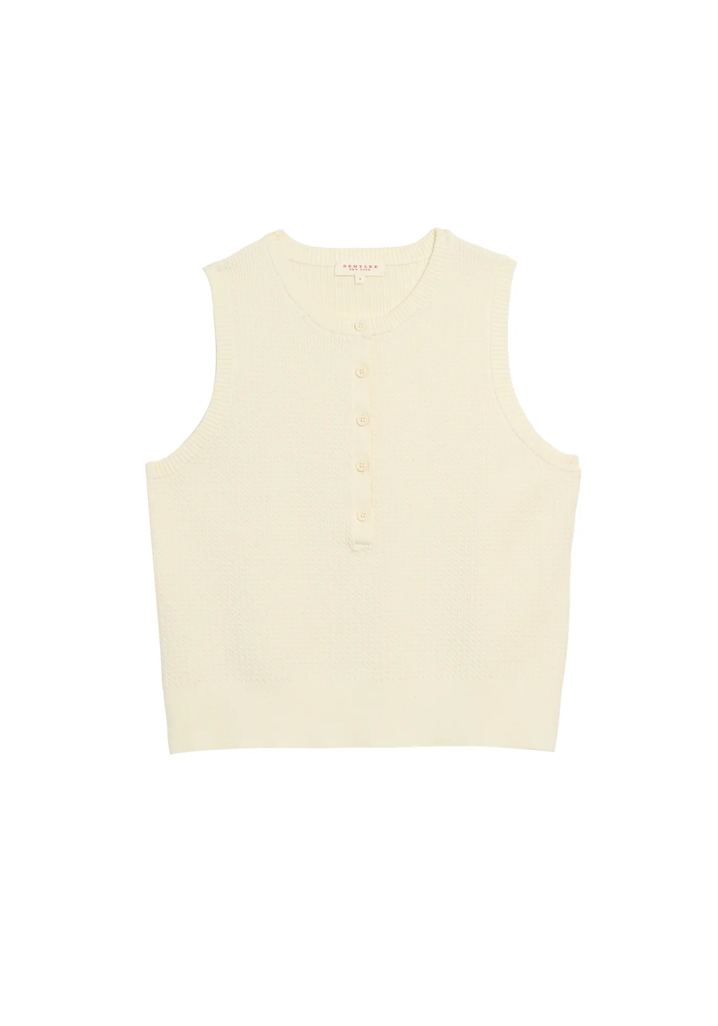 Bianca Cotton Cashmere Vest sold by Maison Rogue product image thumbnail 4