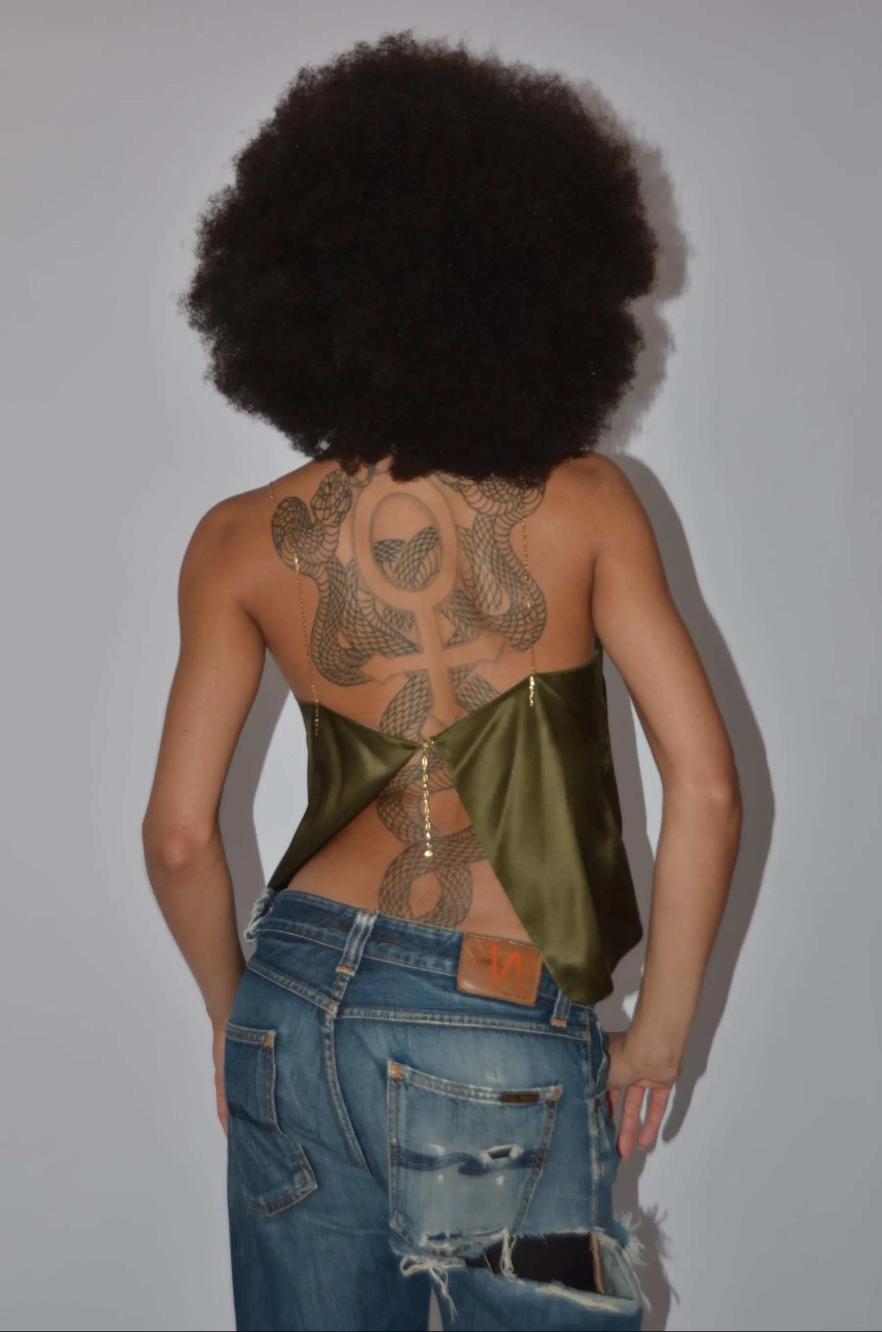 Silk Cami Tank sold by Maison Rogue product image thumbnail 5