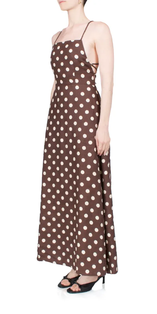Lori Dress Polka Dot sold by Maison Rogue product image thumbnail 4