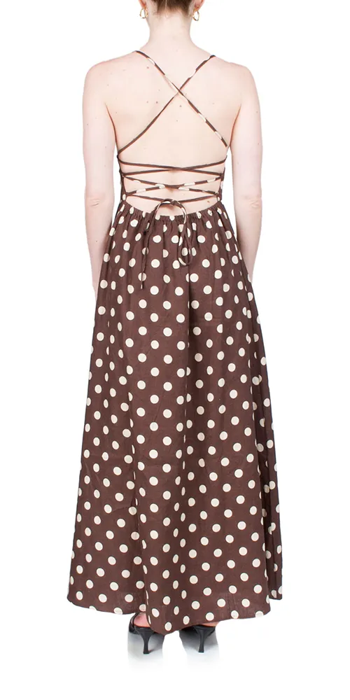 Lori Dress Polka Dot sold by Maison Rogue product image thumbnail 5