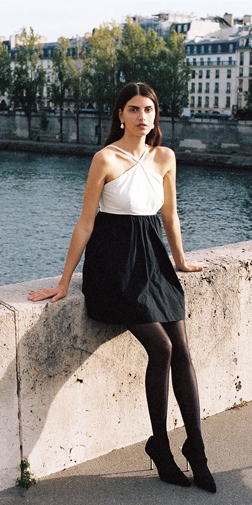 Salome Dress Parchment sold by Maison Rogue product image thumbnail 2