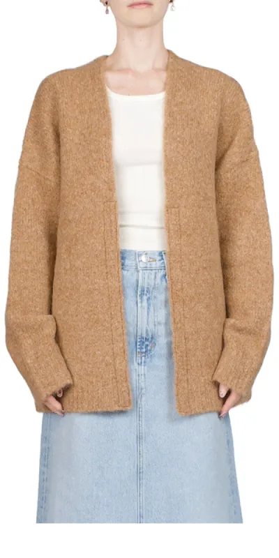 Cozy Cardigan Camel sold by Maison Rogue