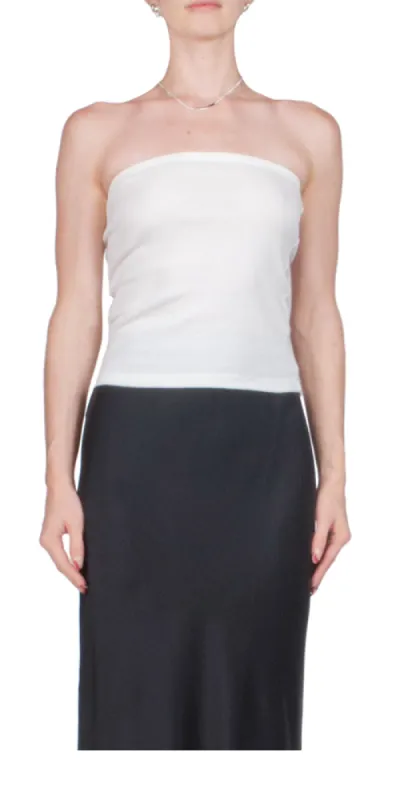 Organic Cotton Strapless Top made by St. Agni