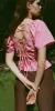 Elvia Top Carnation sold by Maison Rogue