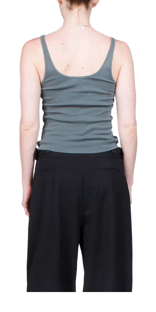 Organic Cotton Slim Scoop Tank sold by Maison Rogue product image thumbnail 3
