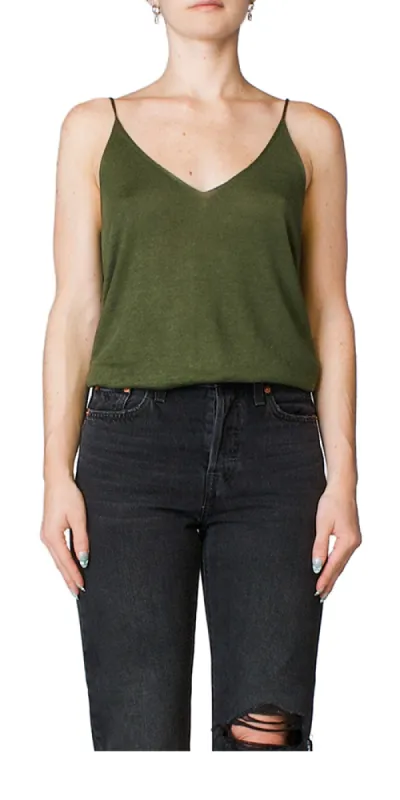 Spaghetti Strap Tank sold by Maison Rogue