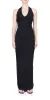 Halter Maxi Dress Black sold by Maison Rogue