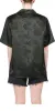 Jacquard Camp Shirt Dark Slate sold by Maison Rogue