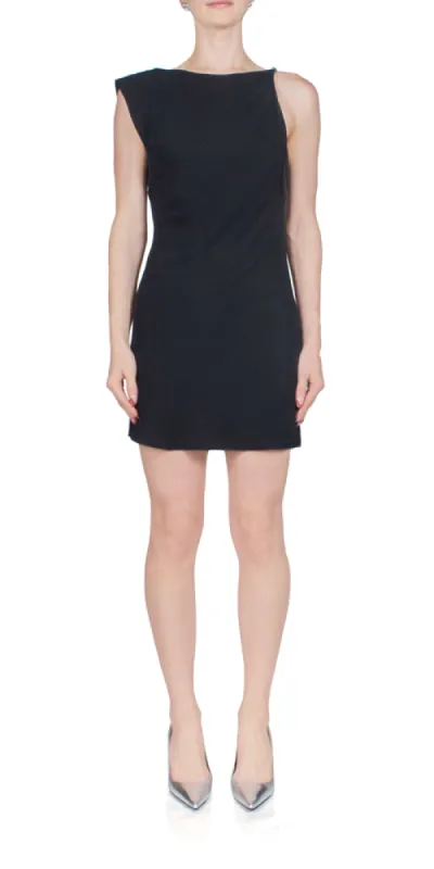 Sophia Drape Mini Dress sold by Maison Rogue