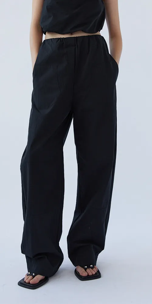 Cocoon Trackpant Black sold by Maison Rogue product image thumbnail 2