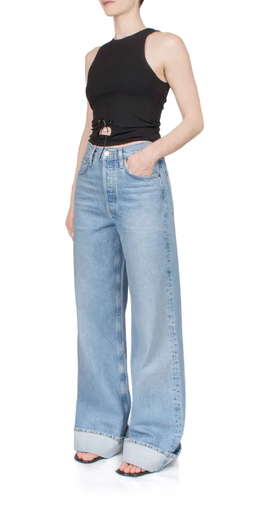 Dame High Rise Wide Leg Jean Showdown sold by Maison Rogue product image thumbnail 2