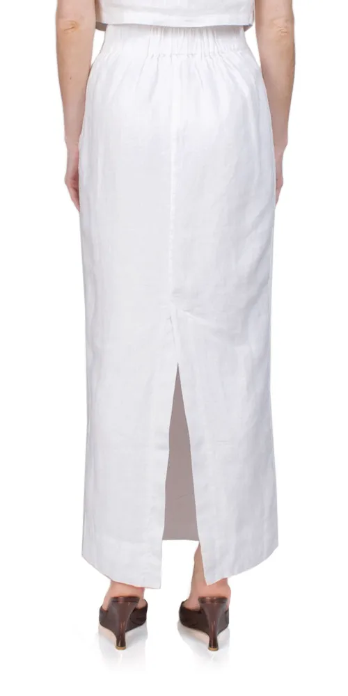 Emma Pencil Skirt Ivory sold by Maison Rogue product image thumbnail 3