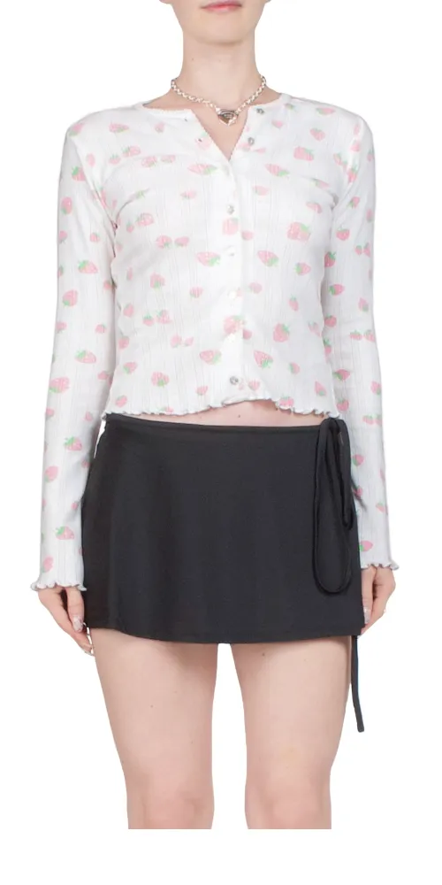 Straw Cardigan sold by Maison Rogue