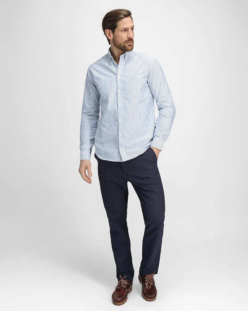 Perfect Shirt Blue Striped Nuances sold by MediumTall product image thumbnail 3