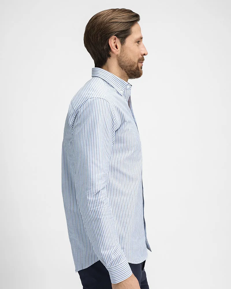 Perfect Shirt Blue Striped Nuances sold by MediumTall product image thumbnail 4