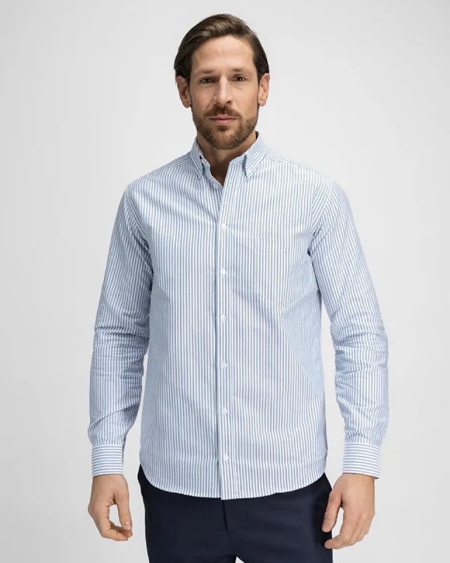 Perfect Shirt Blue Striped Nuances sold by MediumTall