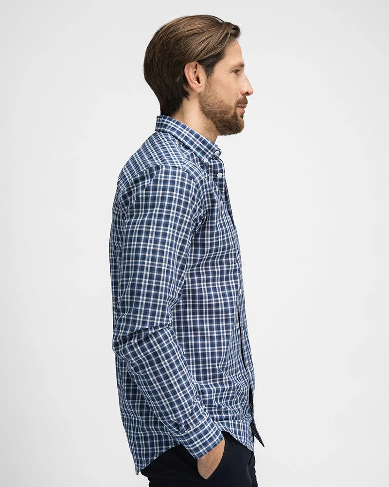 Perfect Shirt Blue Checkered sold by MediumTall product image thumbnail 2