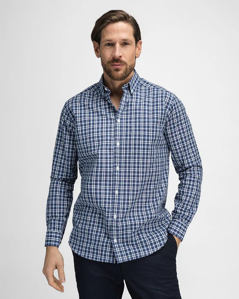 Perfect Shirt Blue Checkered sold by MediumTall